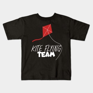 Kite flying team Kids T-Shirt